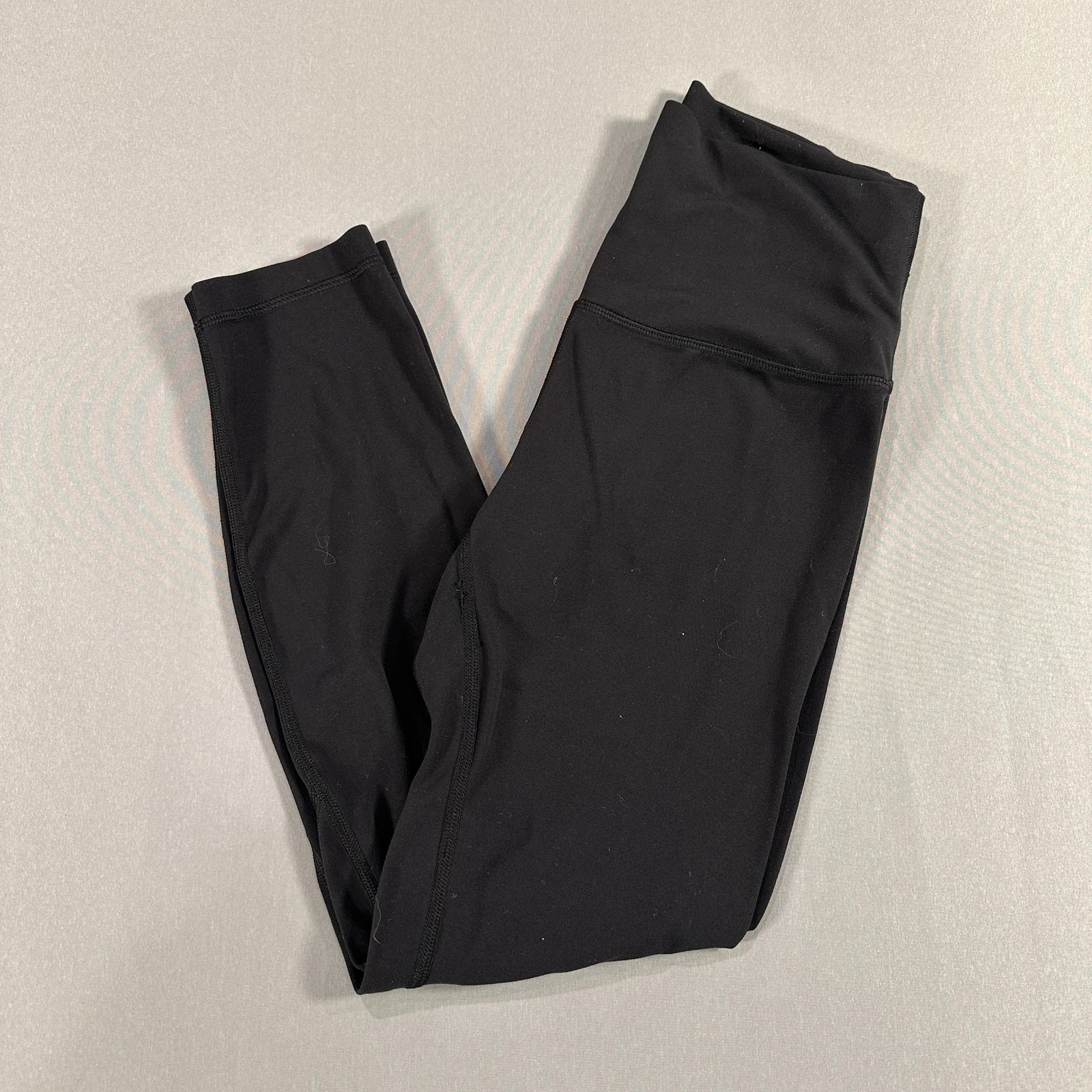 Lululemon Leggings Womens 6 Black High Rise Ankle Yoga Athletic Stretch Gym